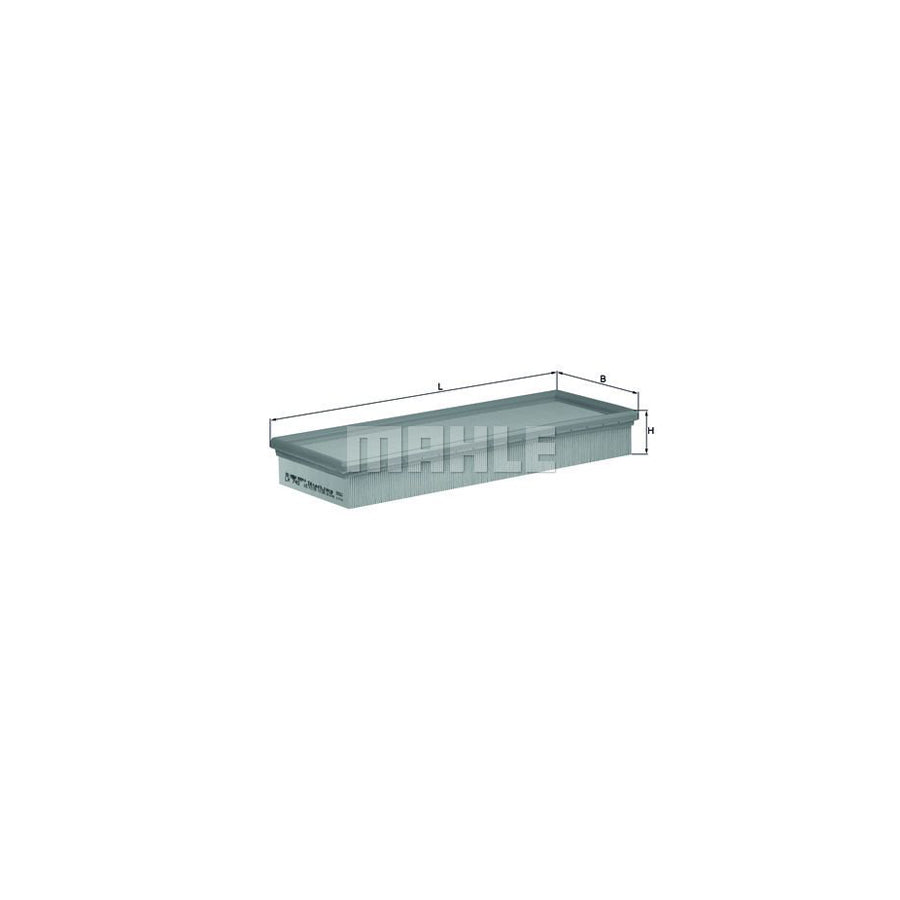 MAHLE ORIGINAL LX 740 Air Filter Filter Insert