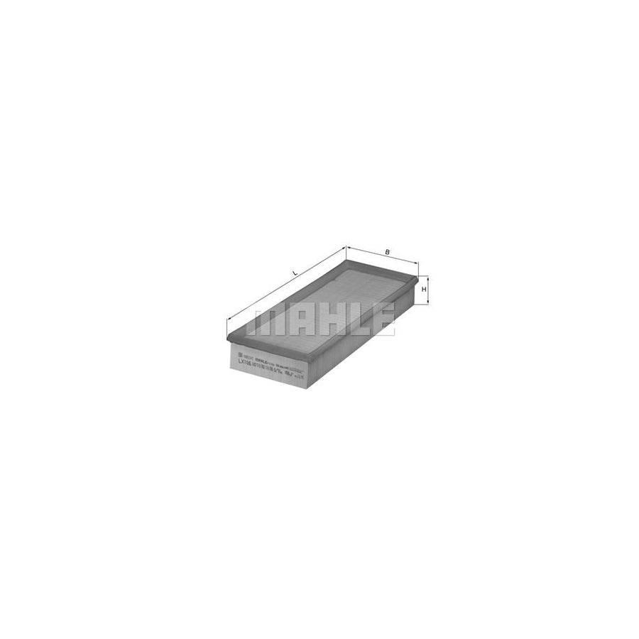 MAHLE ORIGINAL LX 106 Air Filter Filter Insert