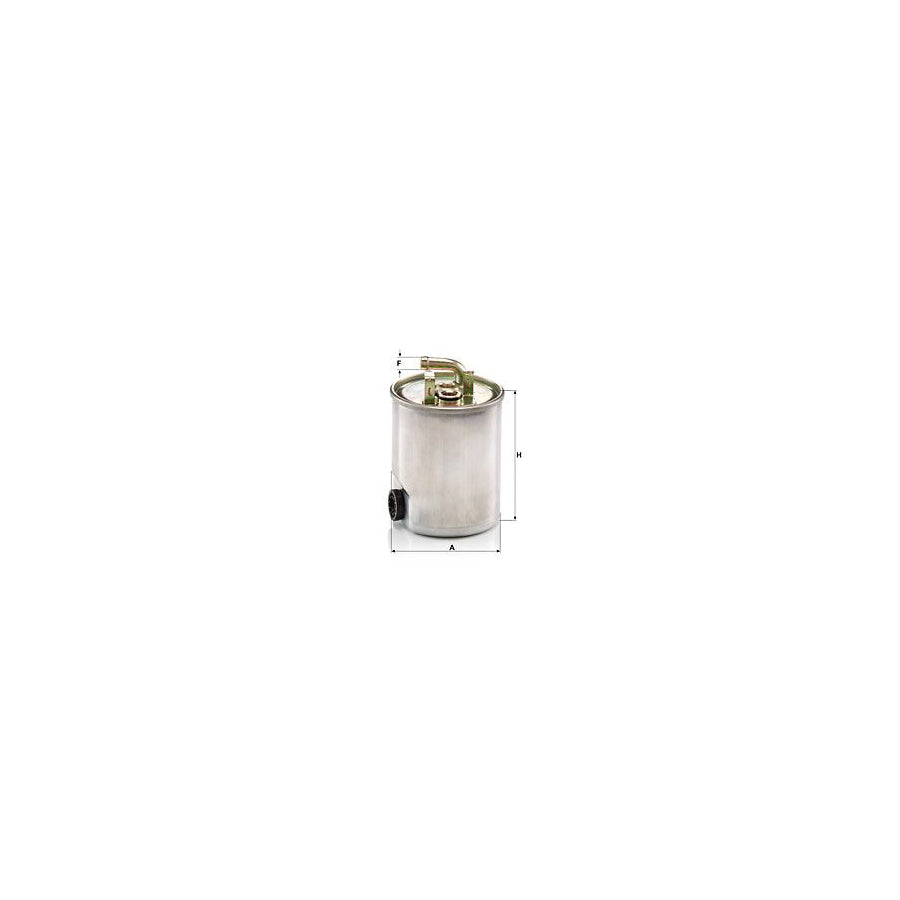 MANN-FILTER WK 842/19 Fuel filter for JEEP Grand Cherokee II (WJ, WG) In-Line Filter