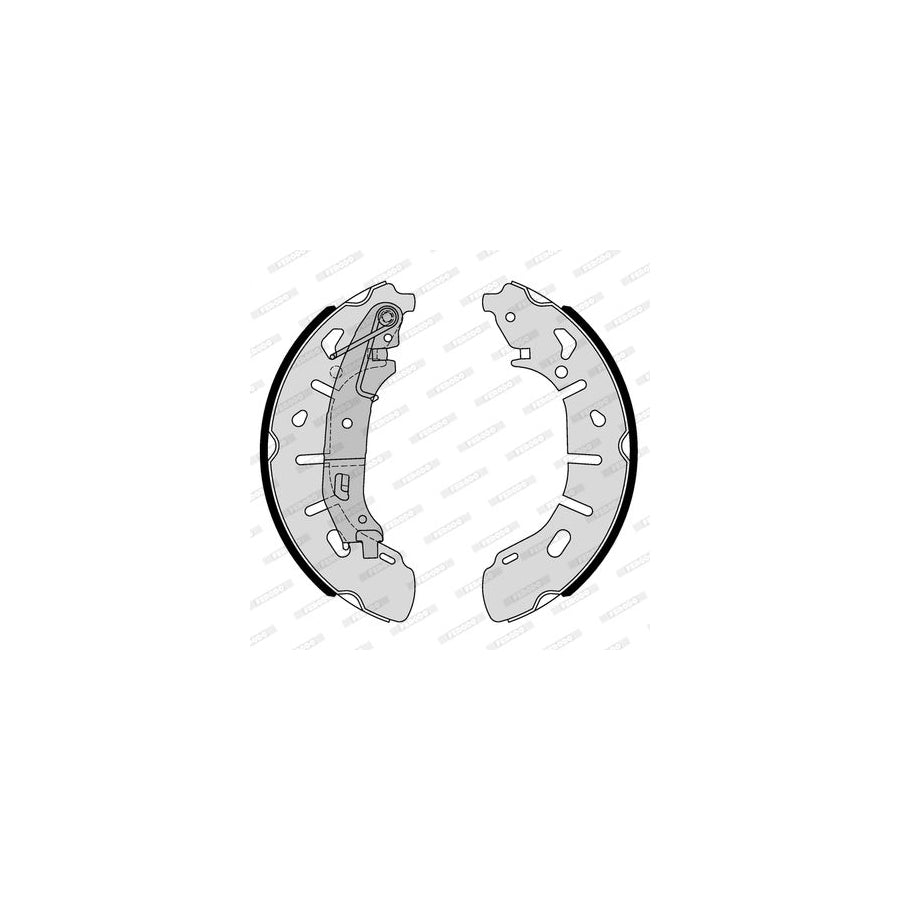 FERODO FSB4191 Brake Shoe Set PREMIER