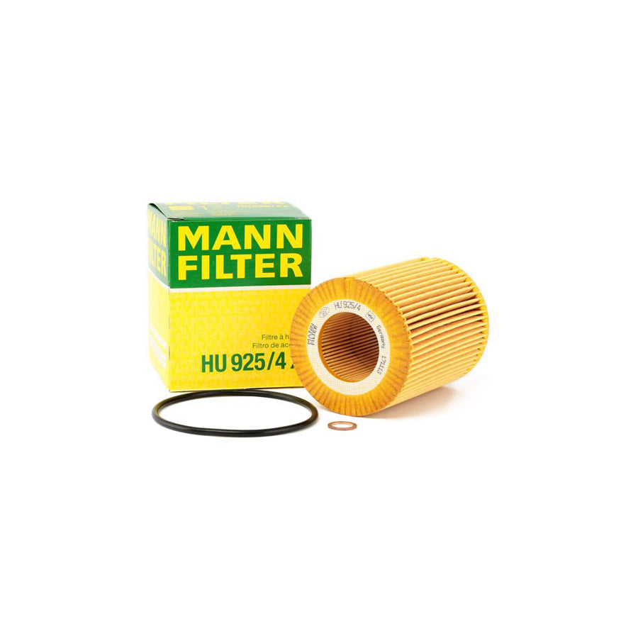 MANN-FILTER HU 925/4 x Oil Filter with seal, Filter Insert