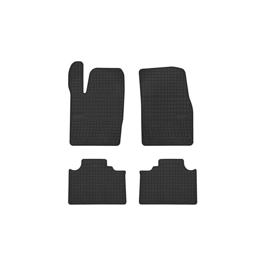 FROGUM Tailored 401792 Floor mat set for JEEP Grand Cherokee IV (WK, WK2) Elastomer, Front and Rear, Quantity: 4, Black, (LHD)