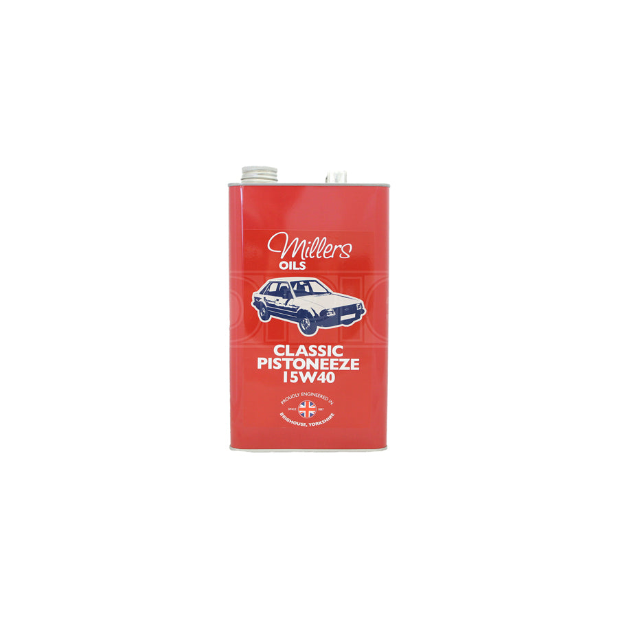 Millers Oils Classic Pistoneeze 15W-40 Engine Oil 5l