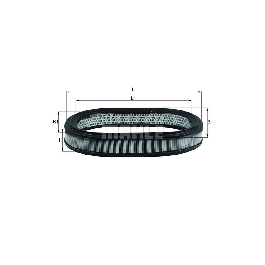 MAHLE ORIGINAL LX 78 Air Filter Filter Insert