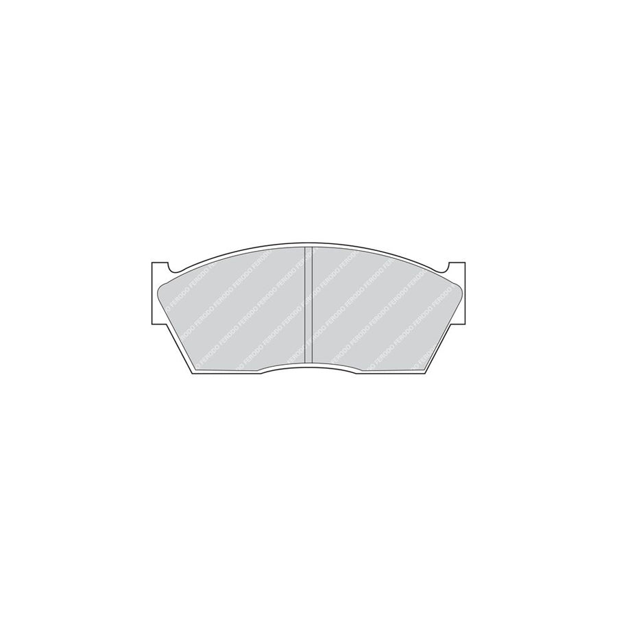 Ferodo Sl Fsl1440 Brake Pad Set Not Prepared For Wear Indicator With Piston Clip With Accessories