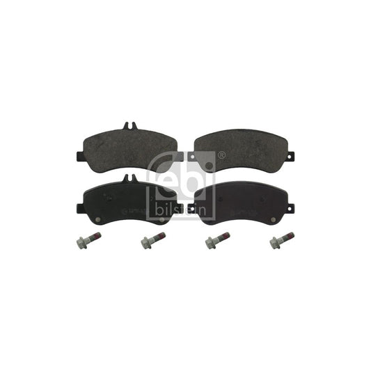 Febi Bilstein 16808 Brake Pad Set Front Axle Prepared For Wear Indicator With Bolts Screws