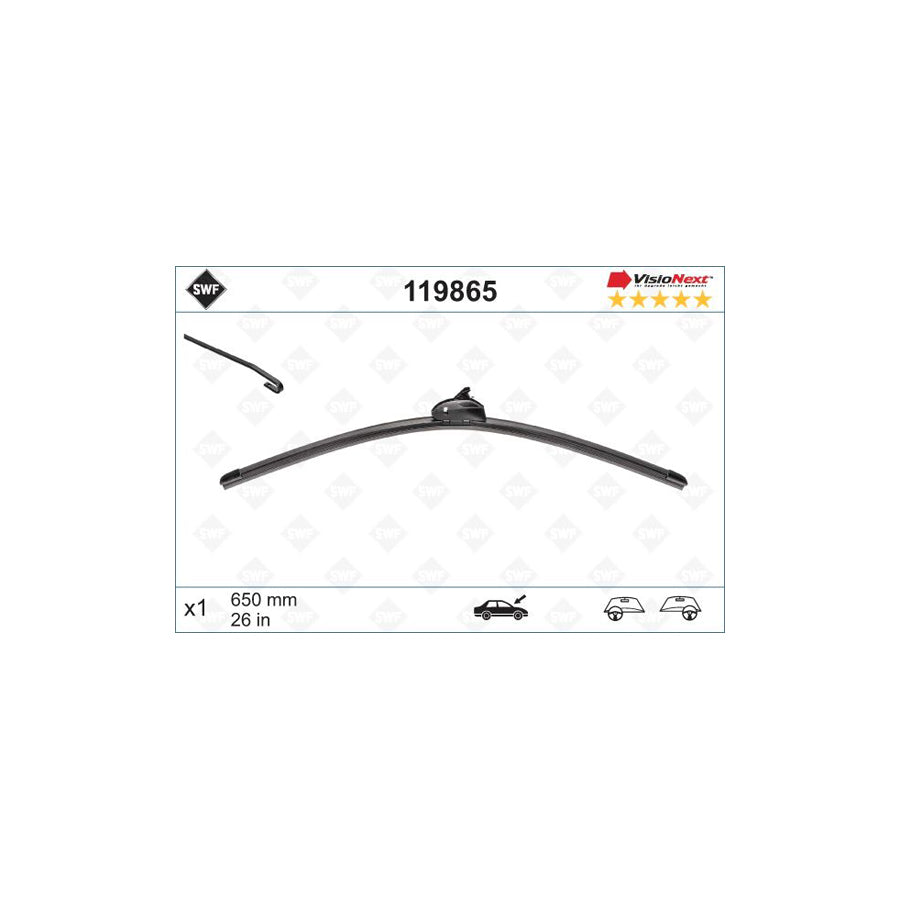 Swf Visionext 119865 Wiper Blade | Duco Car Parts UK Car Parts