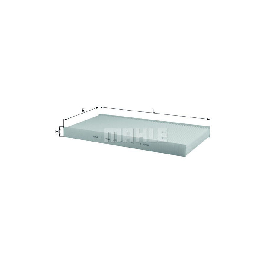 MAHLE ORIGINAL LA 252 Pollen filter Particulate Filter