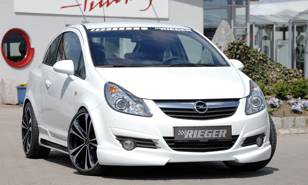 Rieger 00058940 Opel Corsa D Front Splitter