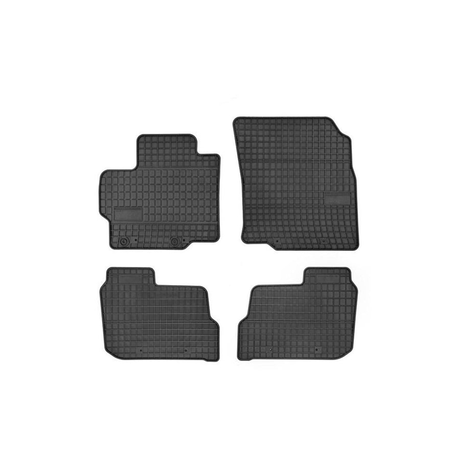 FROGUM Tailored 0486 Floor mat set for MITSUBISHI Mirage / Space Star Hatchback (A0_A) Elastomer, Front and Rear, Quantity: 4, Black, (LHD)