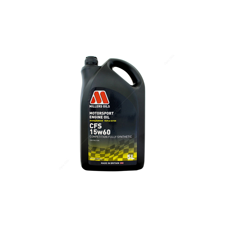 Millers Oils Motorsport CFS 15w60 Fully Synthetic Engine Oil 5l