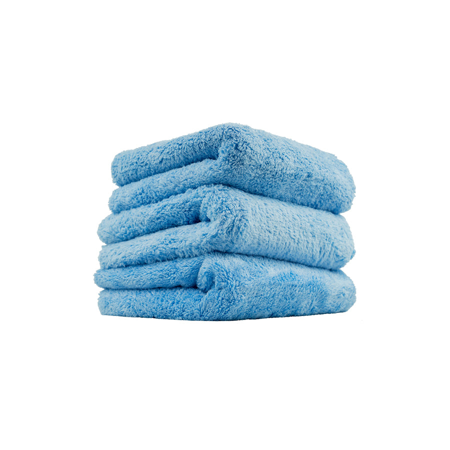 Chemical Guys Happy Ending Edgeless Microfiber Towels, 16"x16" (3 Pack) Blue | Duco Car Parts UK Car Parts