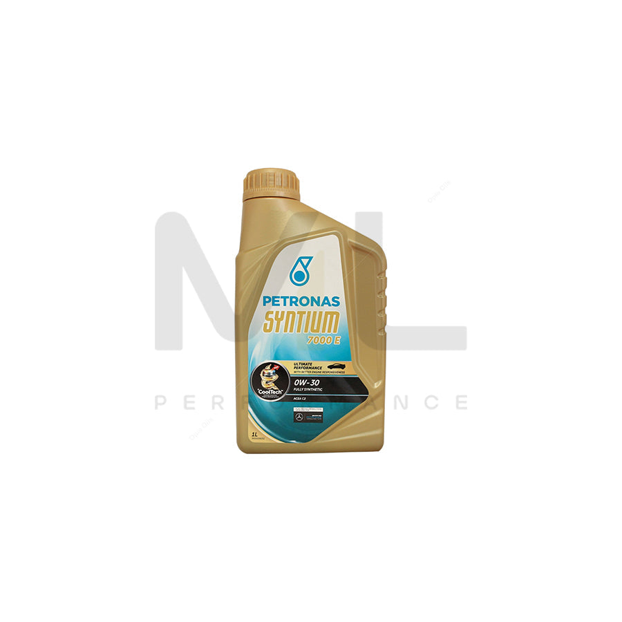 PETRONAS Syntium 7000 E 0W-30 Fully Synthetic Car Engine Oil 1l | Engine Oil | Duco Car Parts UK