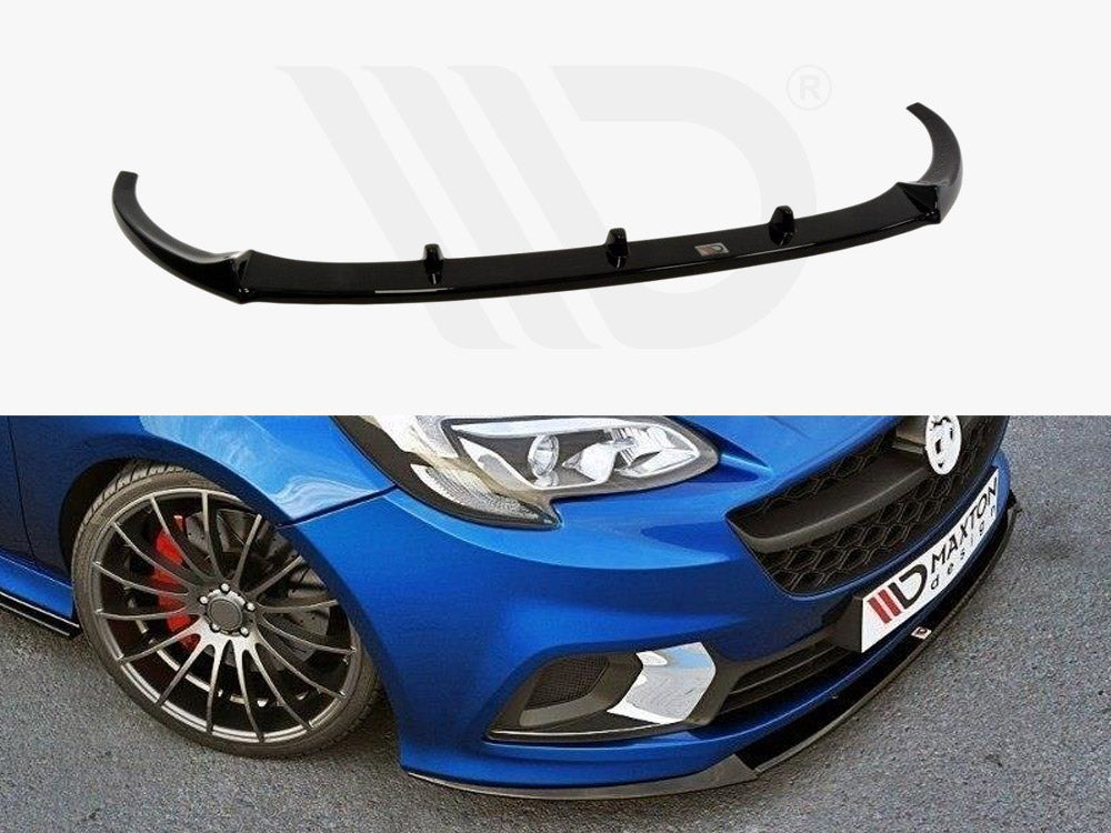 Maxton Design OP-CO-E-OPC-NRB-FD1T Front Splitter Opel Corsa E OPC / VXR | Duco Car Parts UK Car Parts