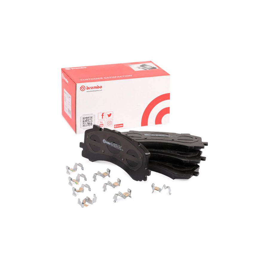 Brembo P 85 170 Brake Pad Set Prepared For Wear Indicator