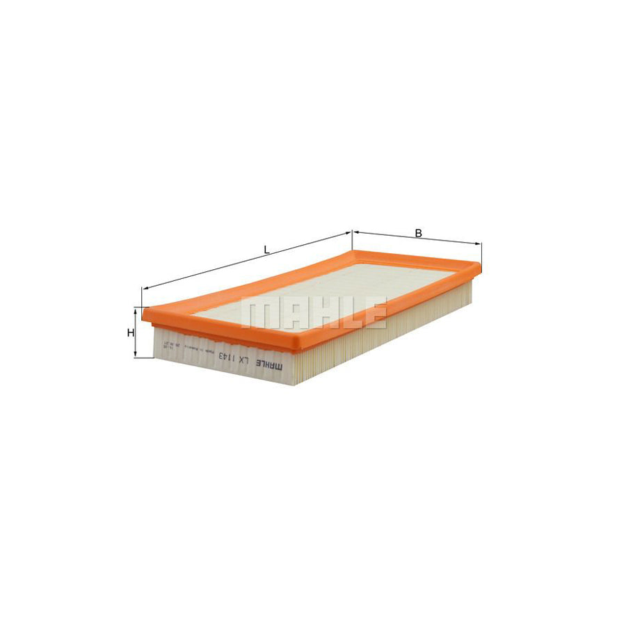 MAHLE ORIGINAL LX 1143 Air Filter Filter Insert