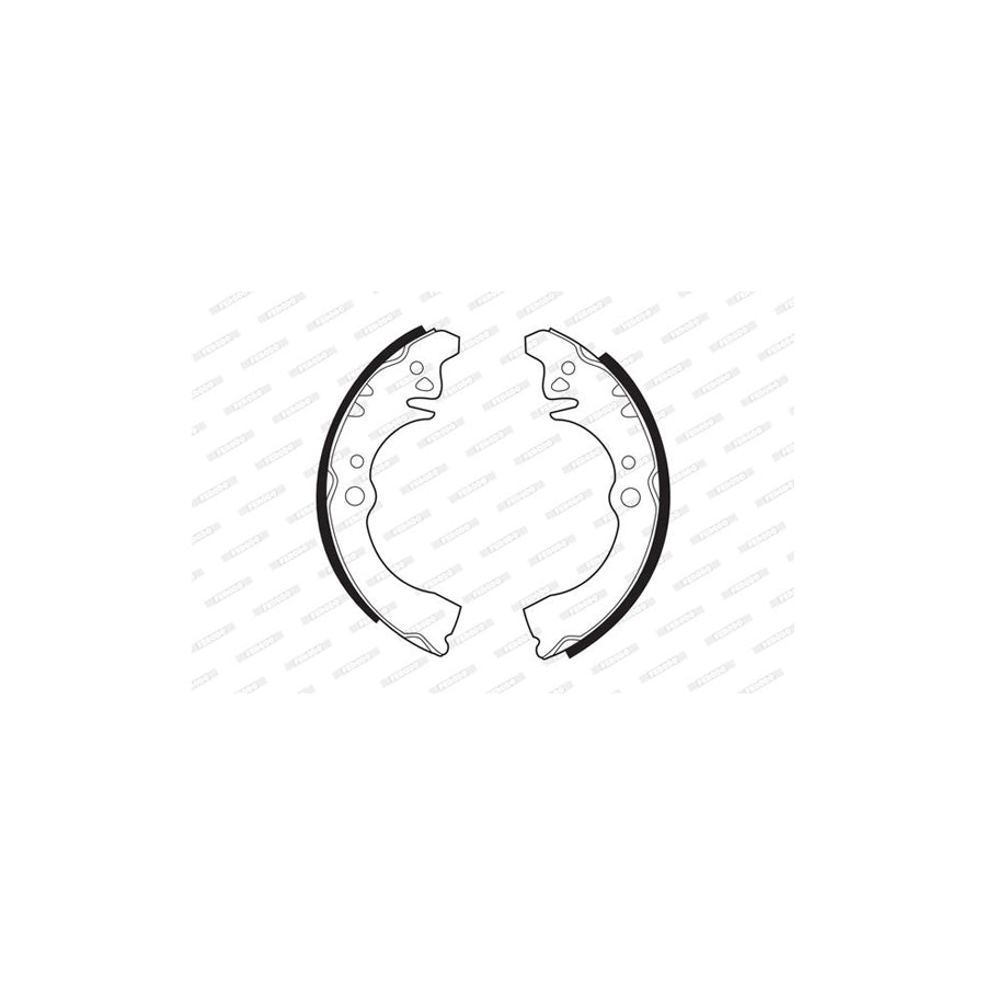 Ferodo Premier Fvr1647 Brake Pad Set Incl Wear Warning Contact With Piston Clip Without Accessories