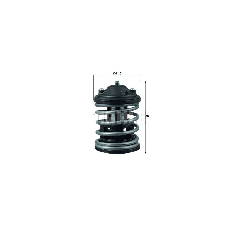 MAHLE ORIGINAL TX 163 87D2 Engine thermostat Opening Temperature: 87°C, with seal