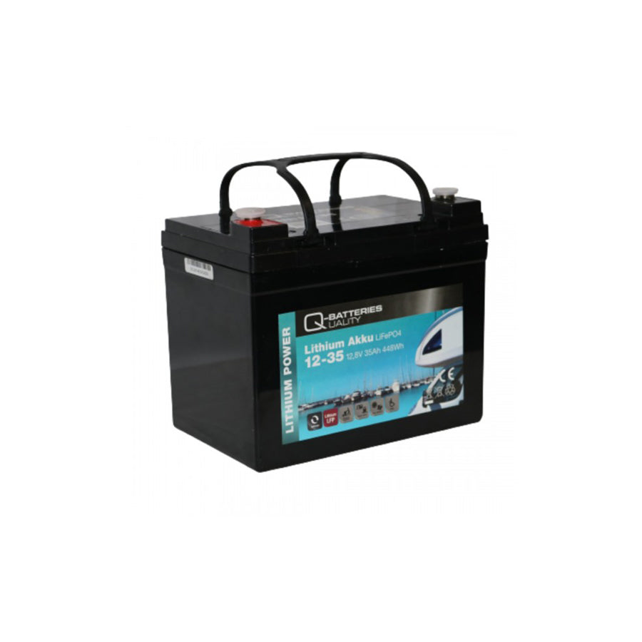 Q-Batteries Lithium Akku 1235 12.8V 35Ah 448Wh LiFePO4