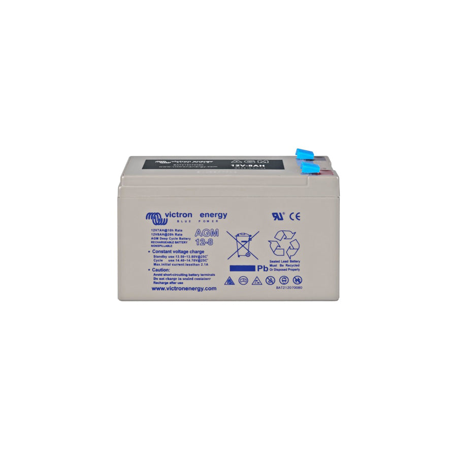 Victron Energy AGM Deep Cycle Battery 12V 8Ah - BAT212070084