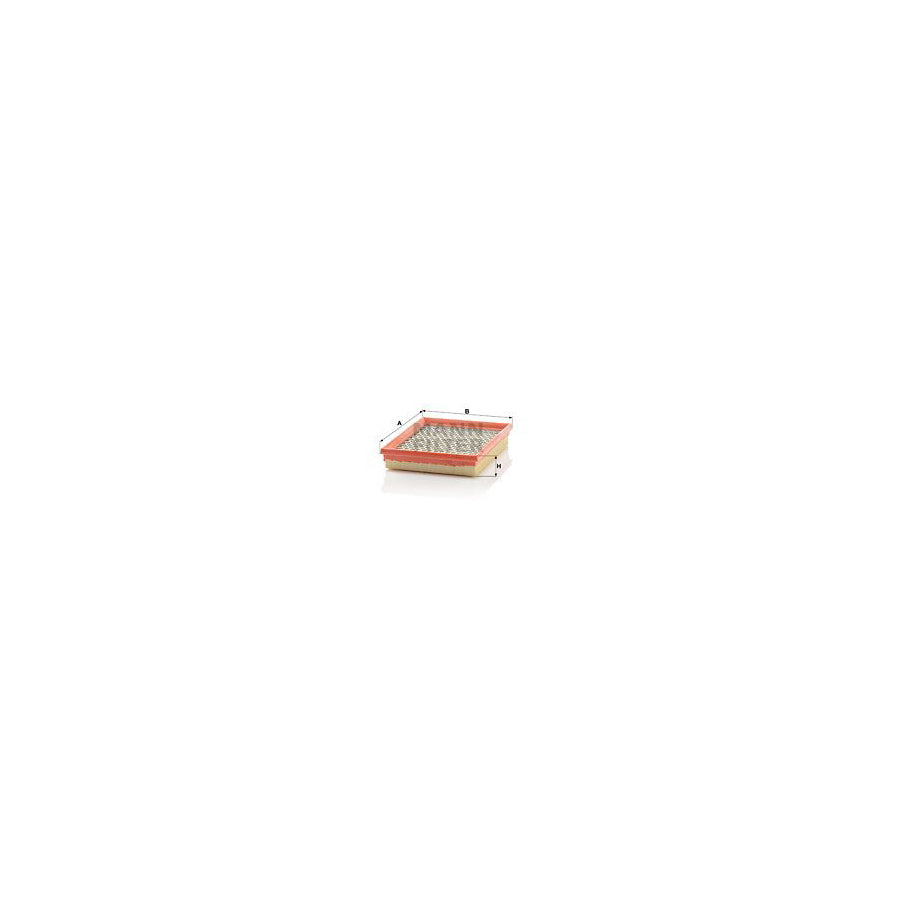 MANN-FILTER C 2151 Air Filter for AUDI A6 Filter Insert