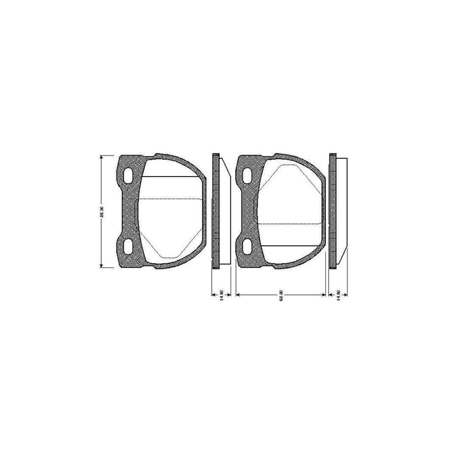 Bosch 0986Tb2280 Brake Pad Set For Land Rover Defender Excl Wear Warning Contact