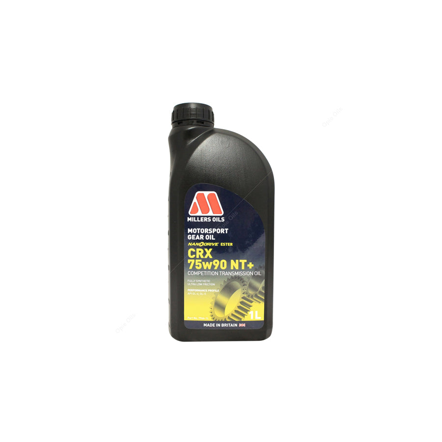 Millers Oils Motorsport CRX 75w-90 NT+ Fully Synthetic Transmission Oil 1l