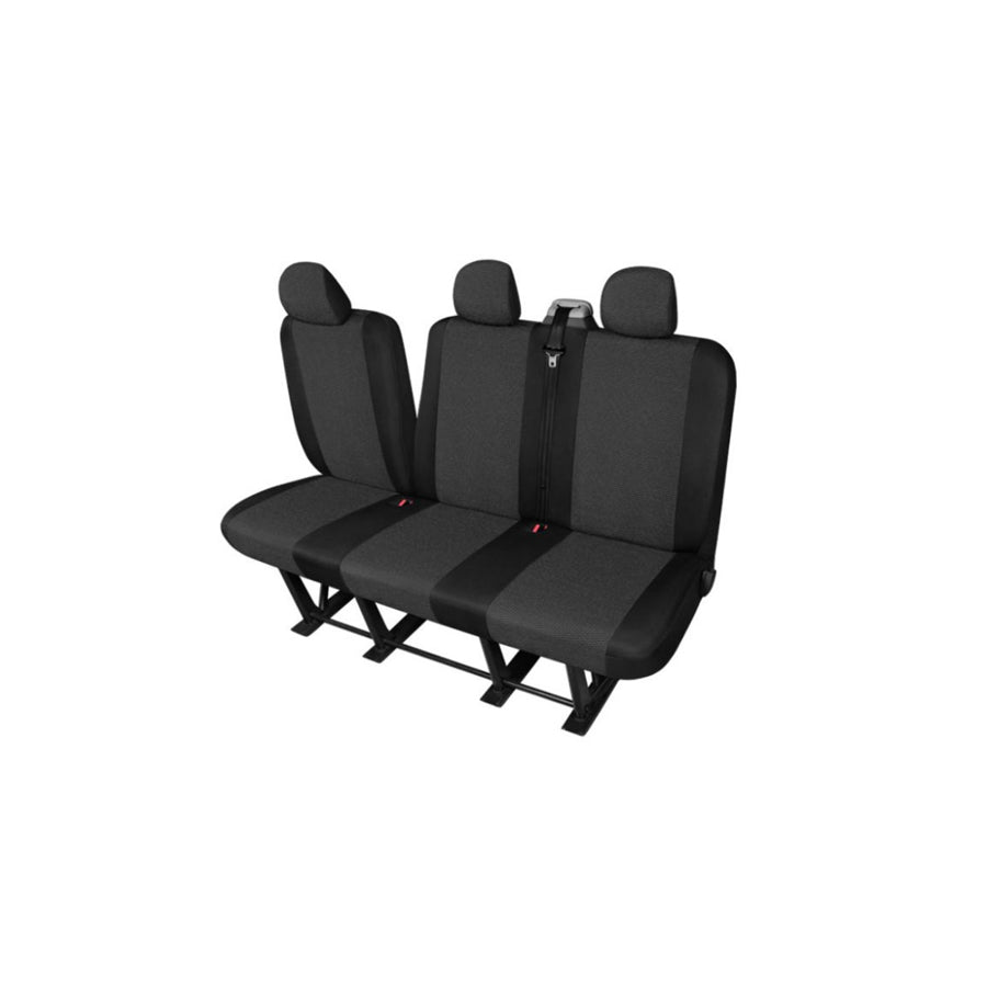KEGEL Van Delivery 5-1446-217-4015 Car seat cover Black, Polyester, PU (Polyurethane), Rear