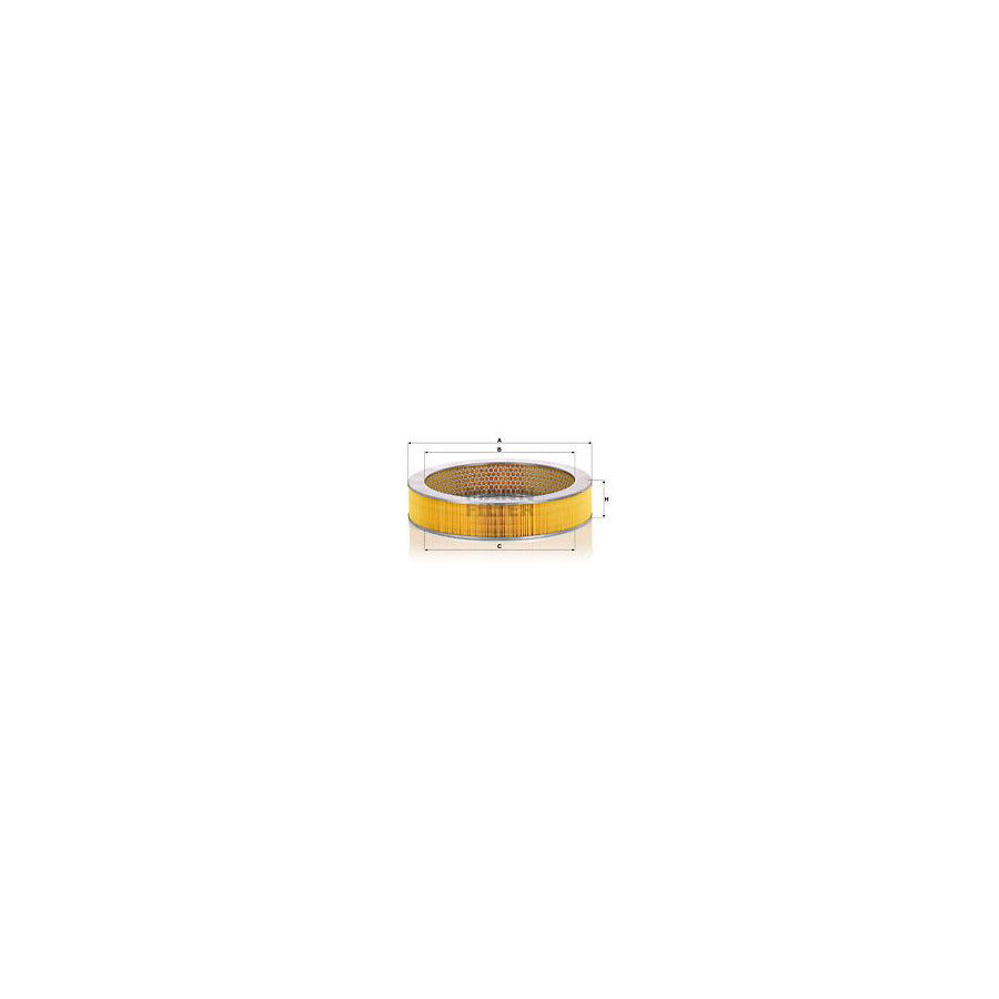 MANN-FILTER C 37 114 Air Filter for NISSAN PATROL Filter Insert