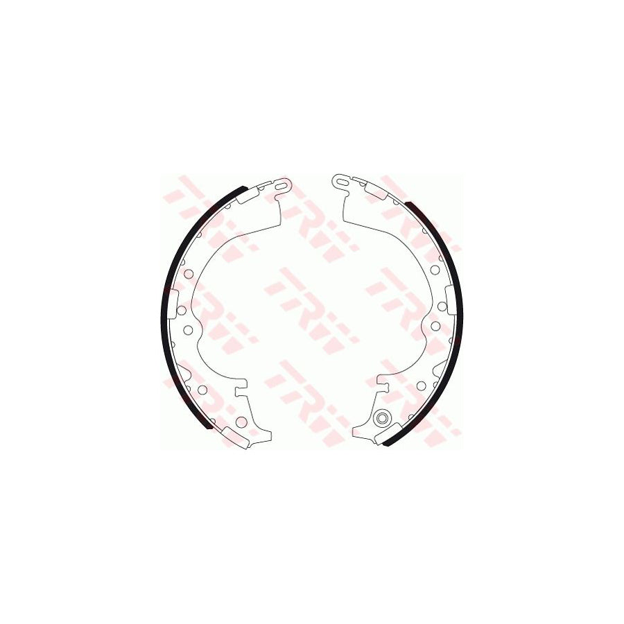TRW GS7333 Brake Shoe Set