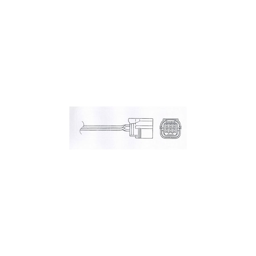 NTK Lambda Sensor / O2 Sensor (NGK 1351) - OZA635-H16