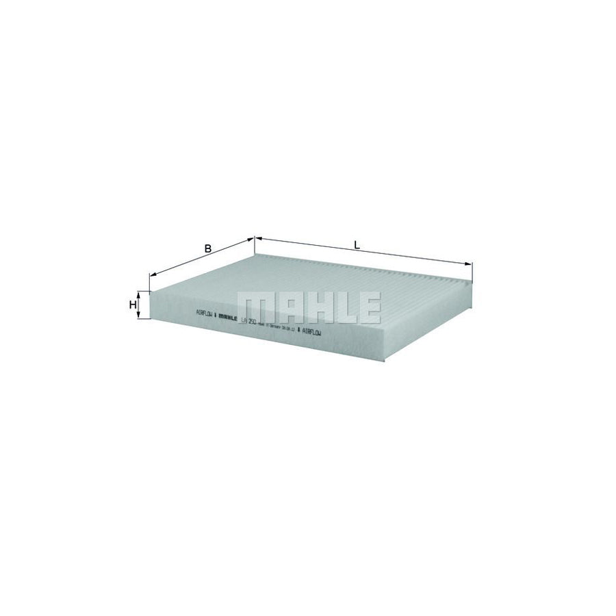 MAHLE ORIGINAL LA 290 Pollen filter Particulate Filter