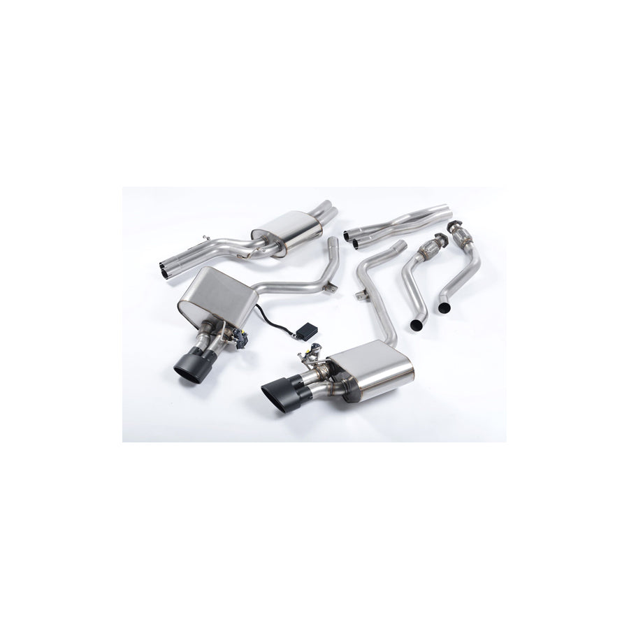 MillTek Audi B8 Valved Cat-Back Exhaust (S4 & S5)