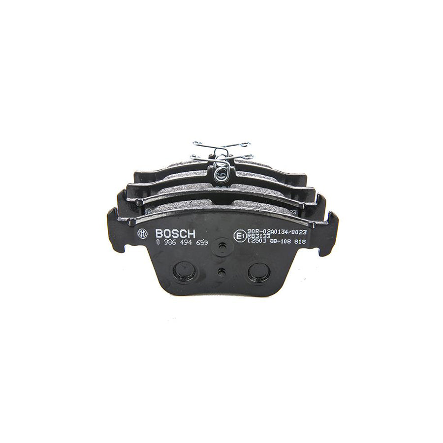 Bosch 0986494659 Brake Pad Set With Mounting Manual BP1504