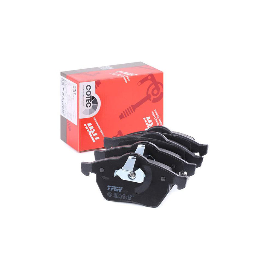 TRW Cotec Gdb1342 Brake Pad Set Prepared For Wear Indicator