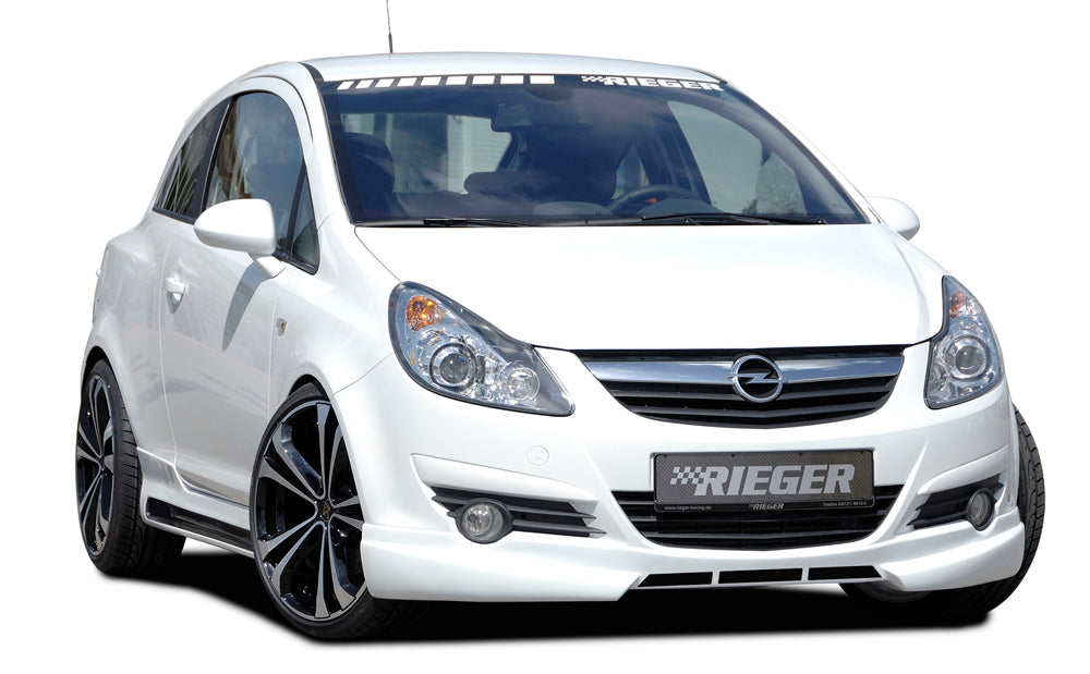 Rieger 00058951 Opel Corsa D Front Splitter