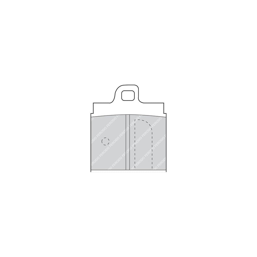 Ferodo Premier Fdb92 Brake Pad Set Not Prepared For Wear Indicator