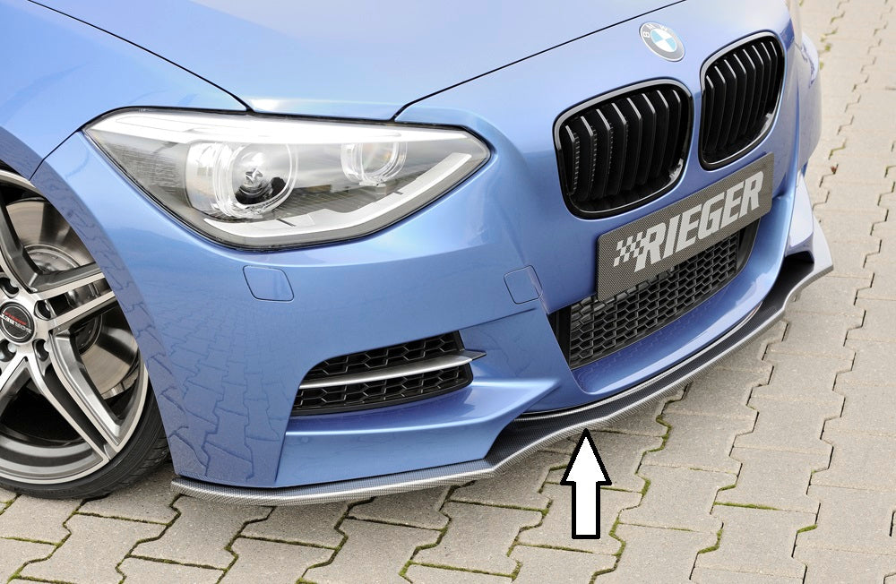 Rieger 00099231 BMW 1 Series F20 F21 Front Splitter