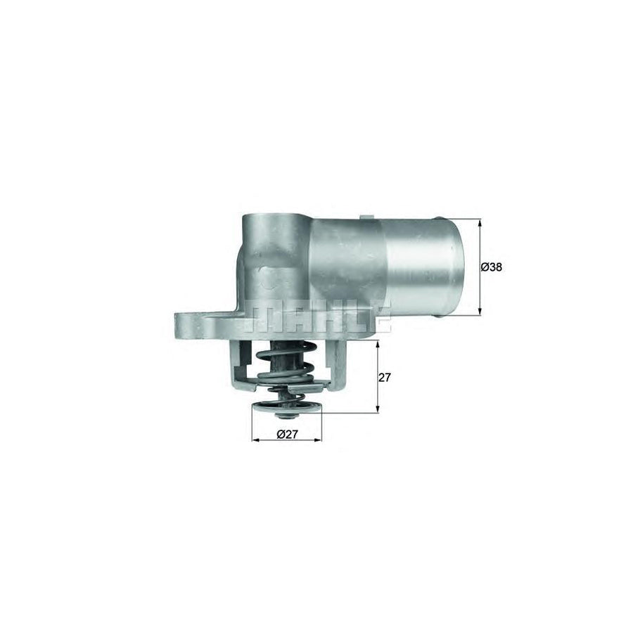 MAHLE ORIGINAL TI 76 87D Engine thermostat Opening Temperature: 87°C, with seal