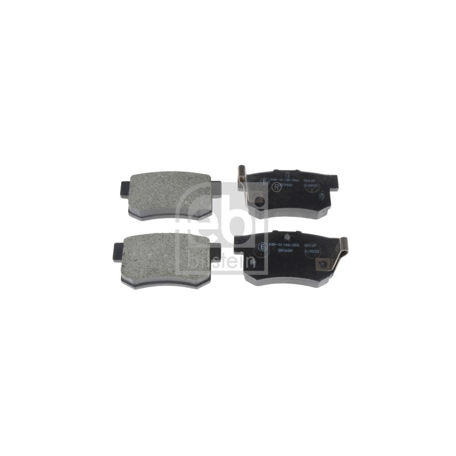 Febi Bilstein 170289 Brake Pad Set Rear Axle With Acoustic Wear Warning