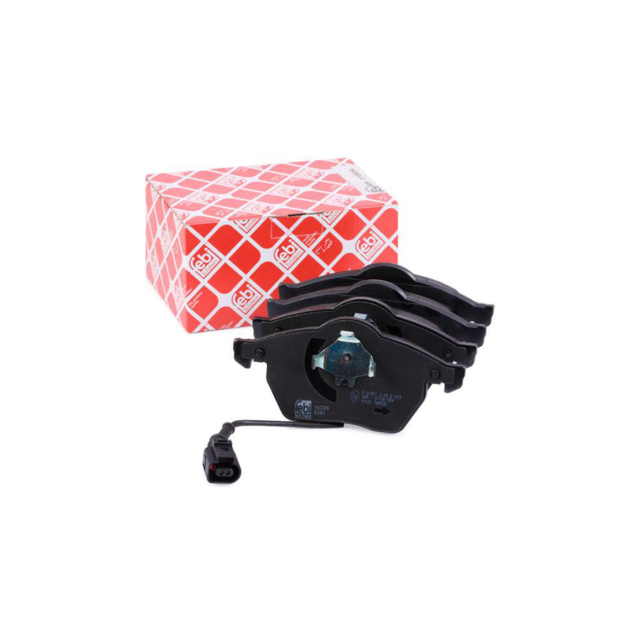 Febi Bilstein 16334 Brake Pad Set Front Axle Incl Wear Warning Contact