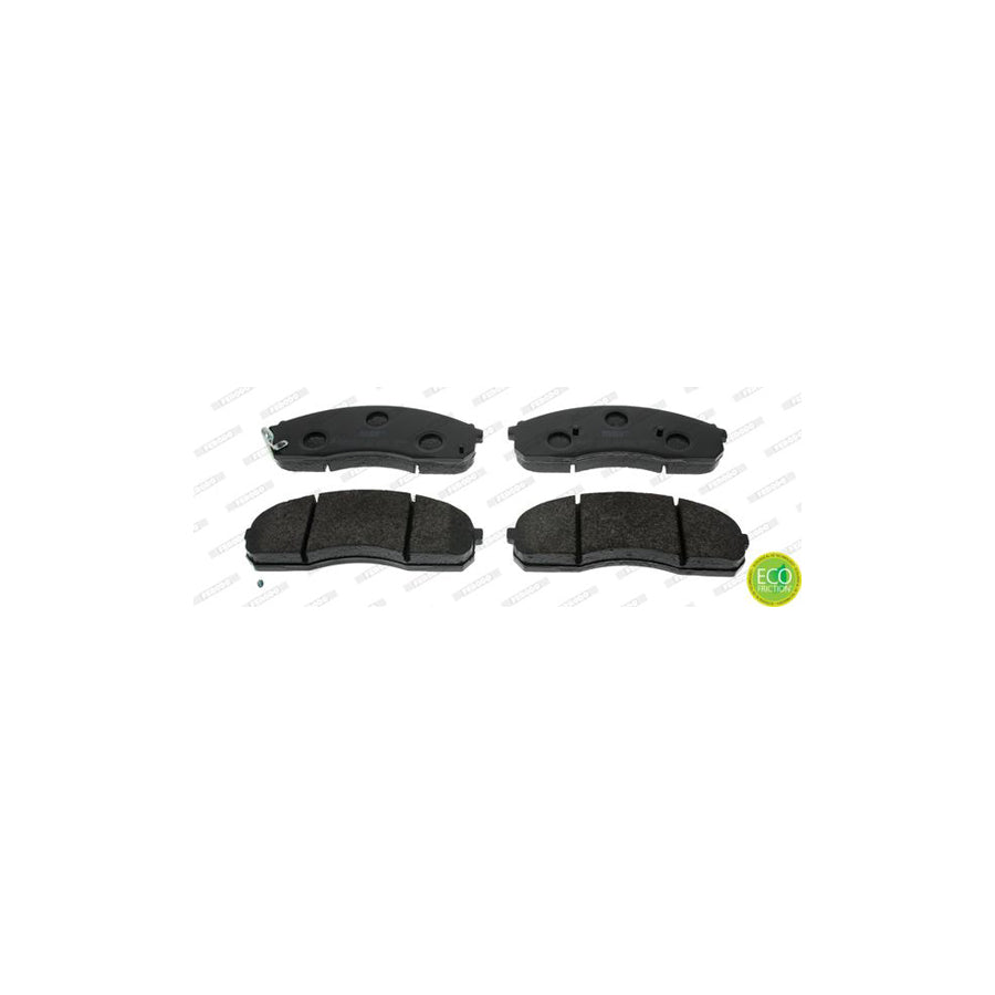 Ferodo Premier Eco Friction Fdb1595 Brake Pad Set With Acoustic Wear Warning Without Accessories