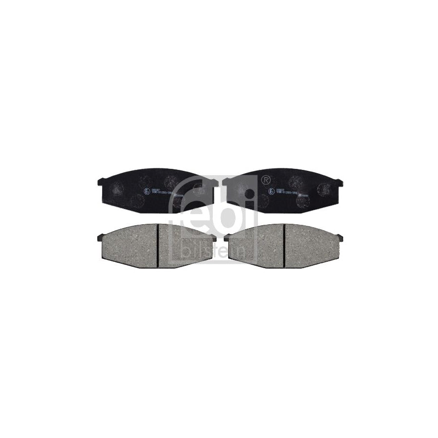 Febi Bilstein 16263 Brake Pad Set Front Axle Excl Wear Warning Contact