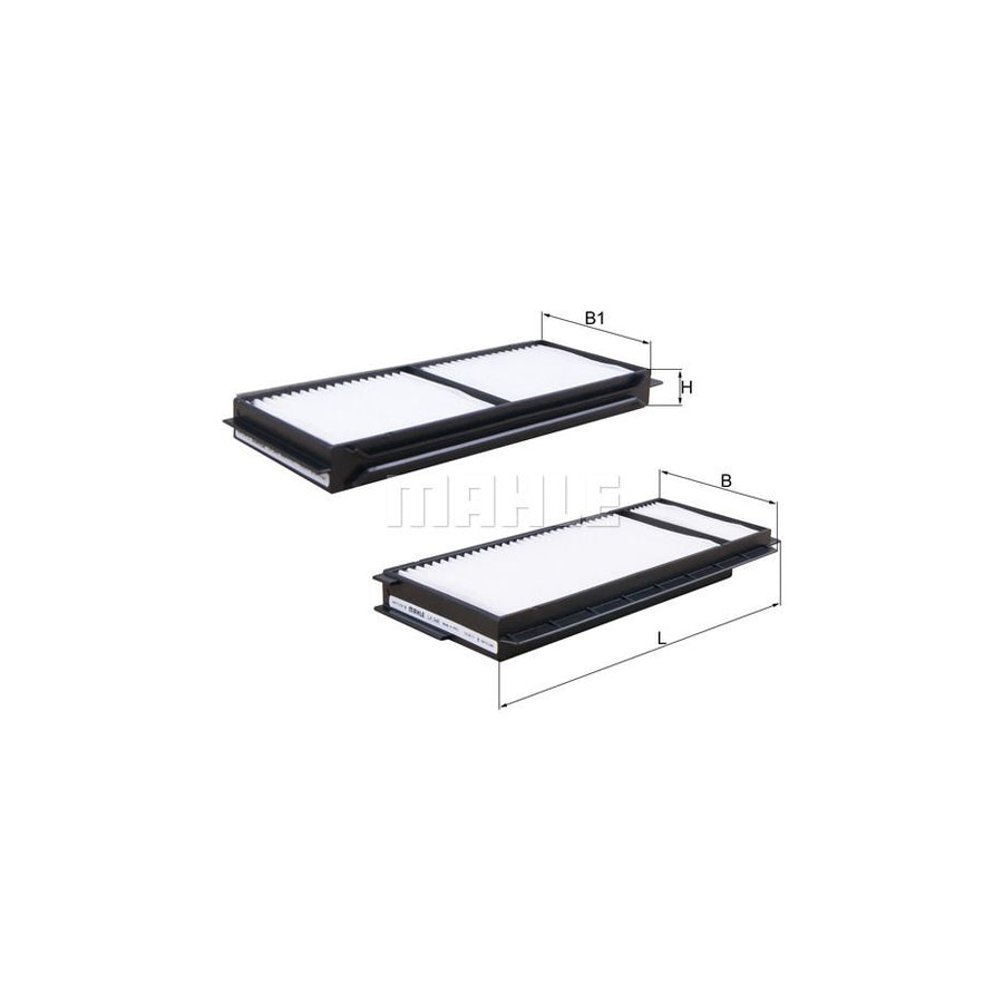 MAHLE ORIGINAL LA 346/S Pollen filter Particulate Filter