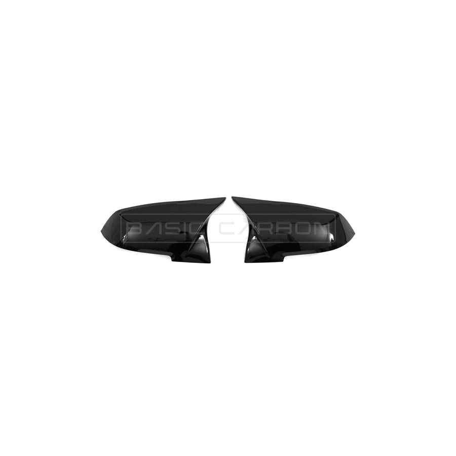 Basic Carbon BMW F20 F22 F30 F32 F87 Gloss Black Mirror Covers (Inc. M135i, M235i, 335i & M2)