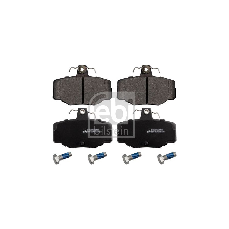 Febi Bilstein 16274 Brake Pad Set Rear Axle Excl Wear Warning Contact With Bolts Screws