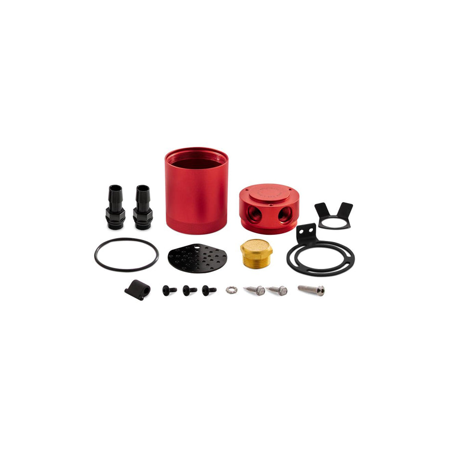 Mishimoto Universal Compact Baffled Oil Catch Can, 2-Port