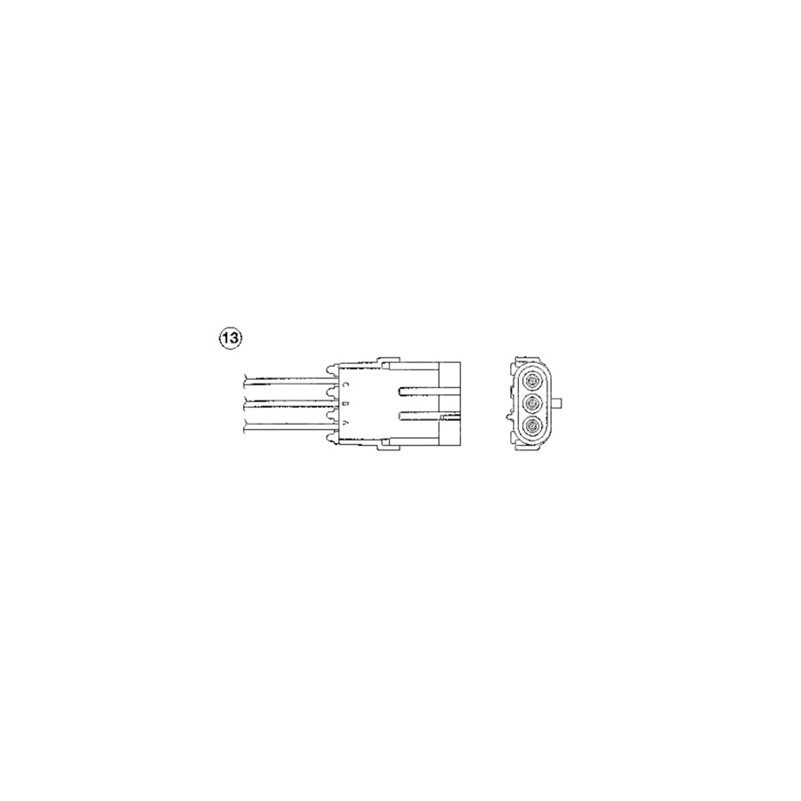 NTK Lambda Sensor / O2 Sensor (NGK 0134) - OZA55-R3