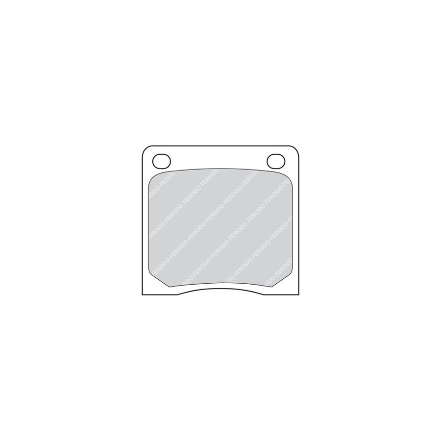 Ferodo Sl Fsl1669 Brake Pad Set With Acoustic Wear Warning