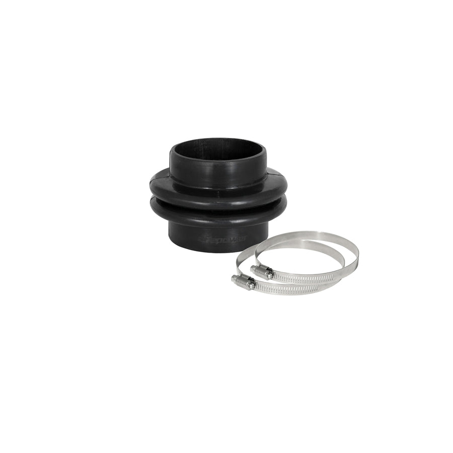 aFe 59-00078 (2-3/8 IN ID to 2-1/2 IN ID x 2-1/2 IN L) Straight Reducing Bellow-Coupler - Black Replacement Coupling Kit | Duco Car Parts UK Car Parts